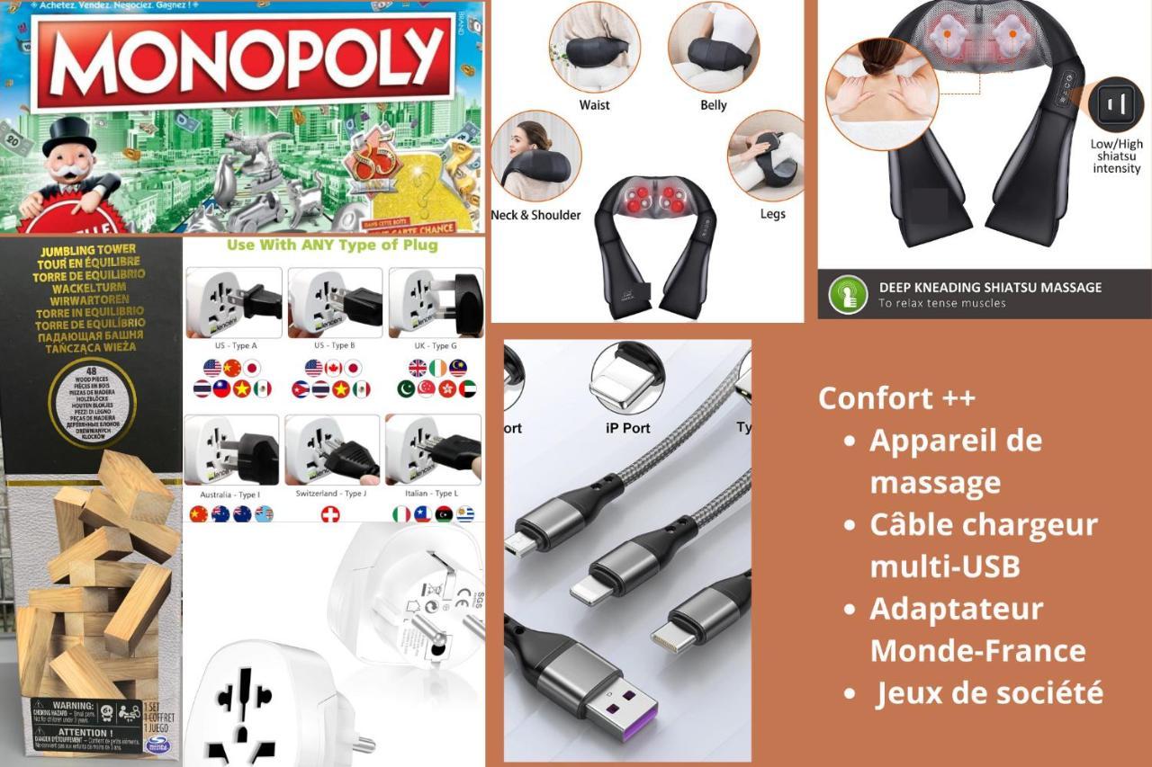 Mona Lisa : Superbe Loft Centre Ville - Parking Gratuit - Wifi Ultra Rapide-Appareil Massage-Netflix-Jeu Societe ทรัวส์ ภายนอก รูปภาพ