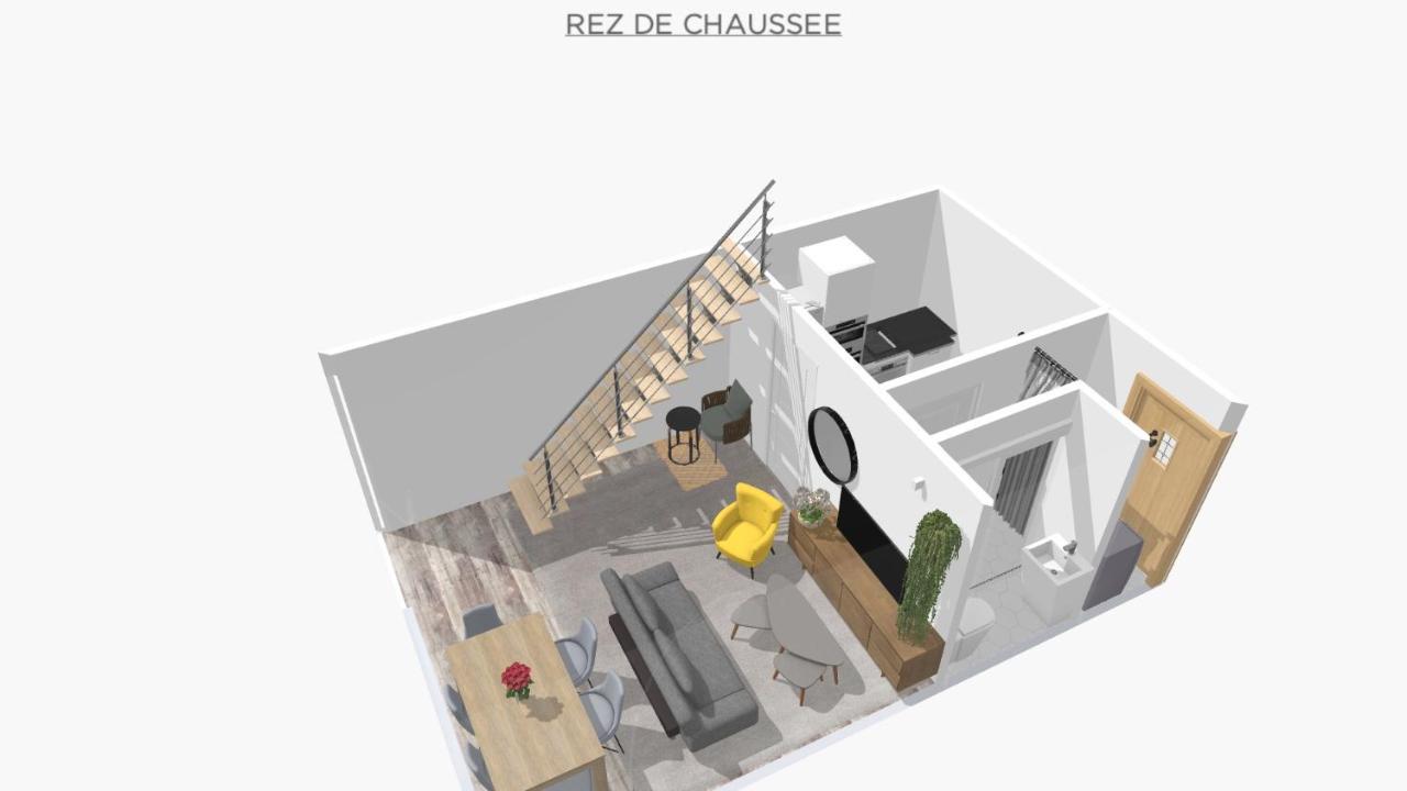 Mona Lisa : Superbe Loft Centre Ville - Parking Gratuit - Wifi Ultra Rapide-Appareil Massage-Netflix-Jeu Societe ทรัวส์ ภายนอก รูปภาพ