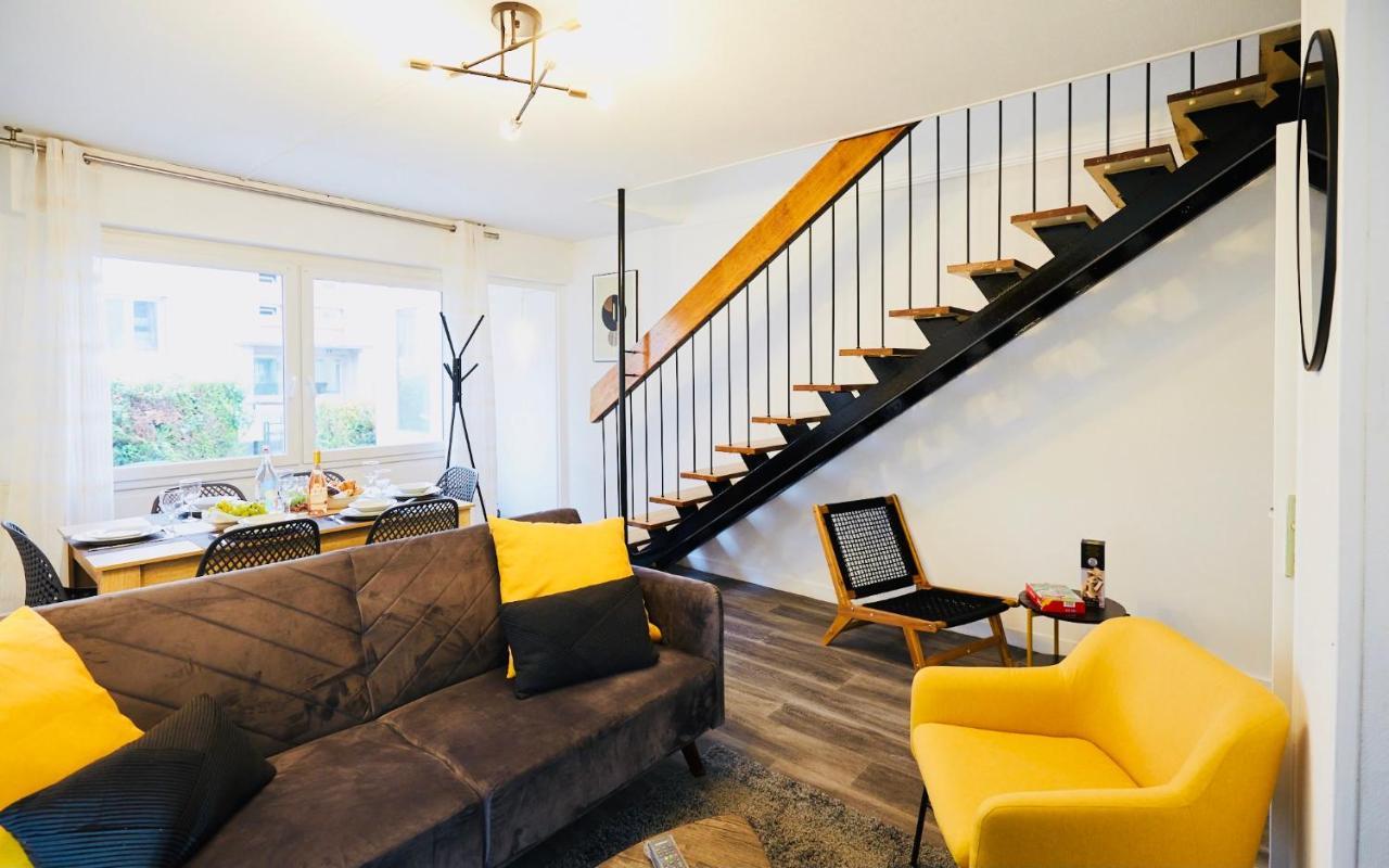 Mona Lisa : Superbe Loft Centre Ville - Parking Gratuit - Wifi Ultra Rapide-Appareil Massage-Netflix-Jeu Societe ทรัวส์ ภายนอก รูปภาพ